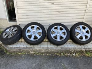 エルグランドe51純正ホイール スタッドレスタイヤ 215/60/R17