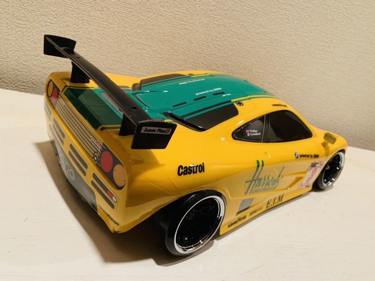 ボディのみ 1/10 マクラーレン F1 GTR メーカー不明 中古品 (検 ヨコモ