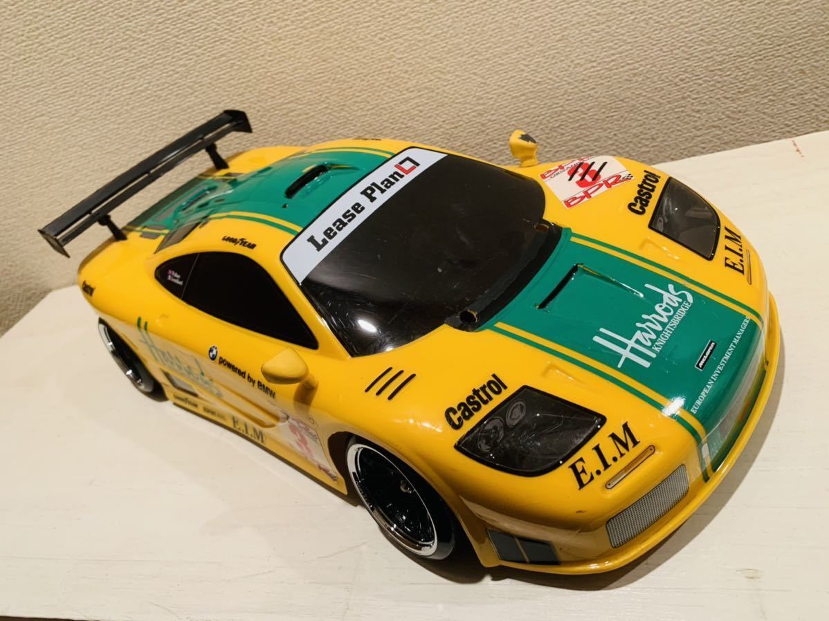 ボディのみ 1/10 マクラーレン F1 GTR メーカー不明 中古品 (検 ヨコモ