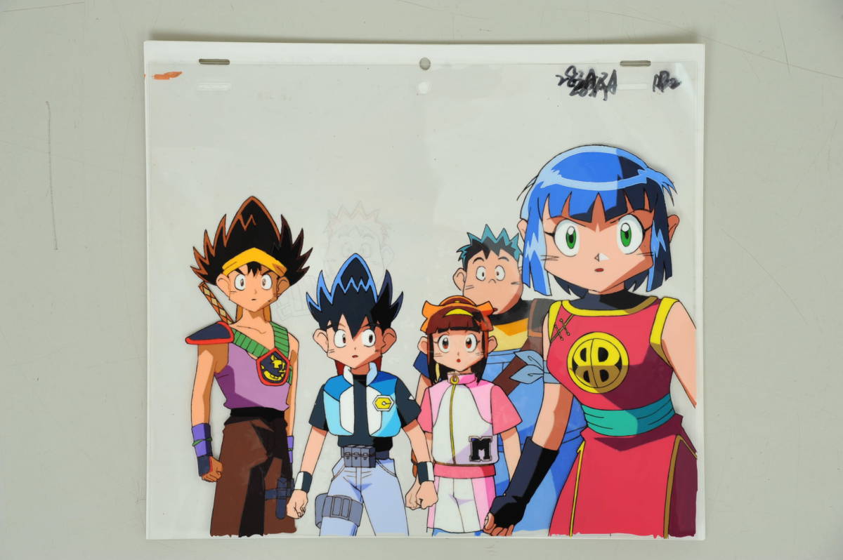 超攻速 ガルビオン セル画 背景付き ヘンリー・マクミラン たがみよし