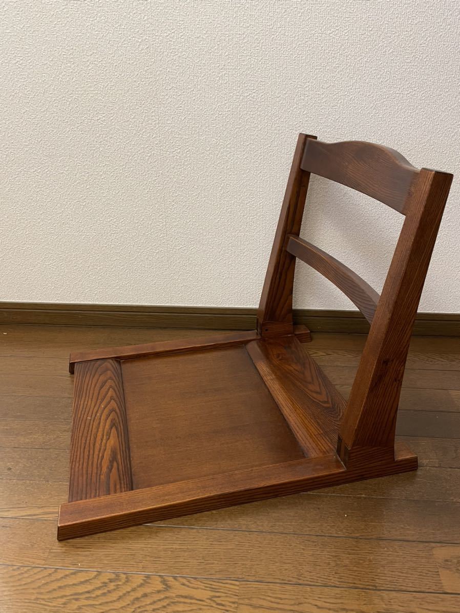 座椅子　天然木_1