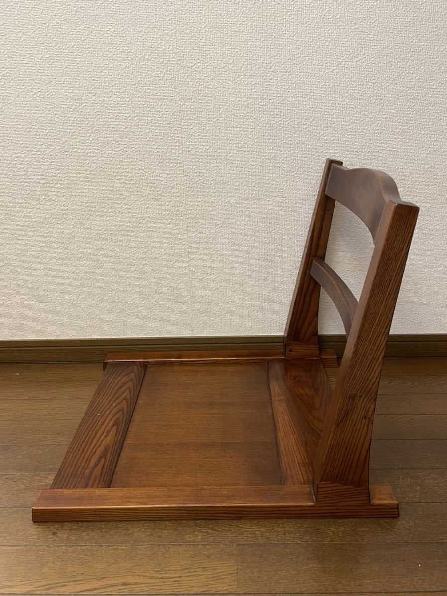 座椅子　天然木_3