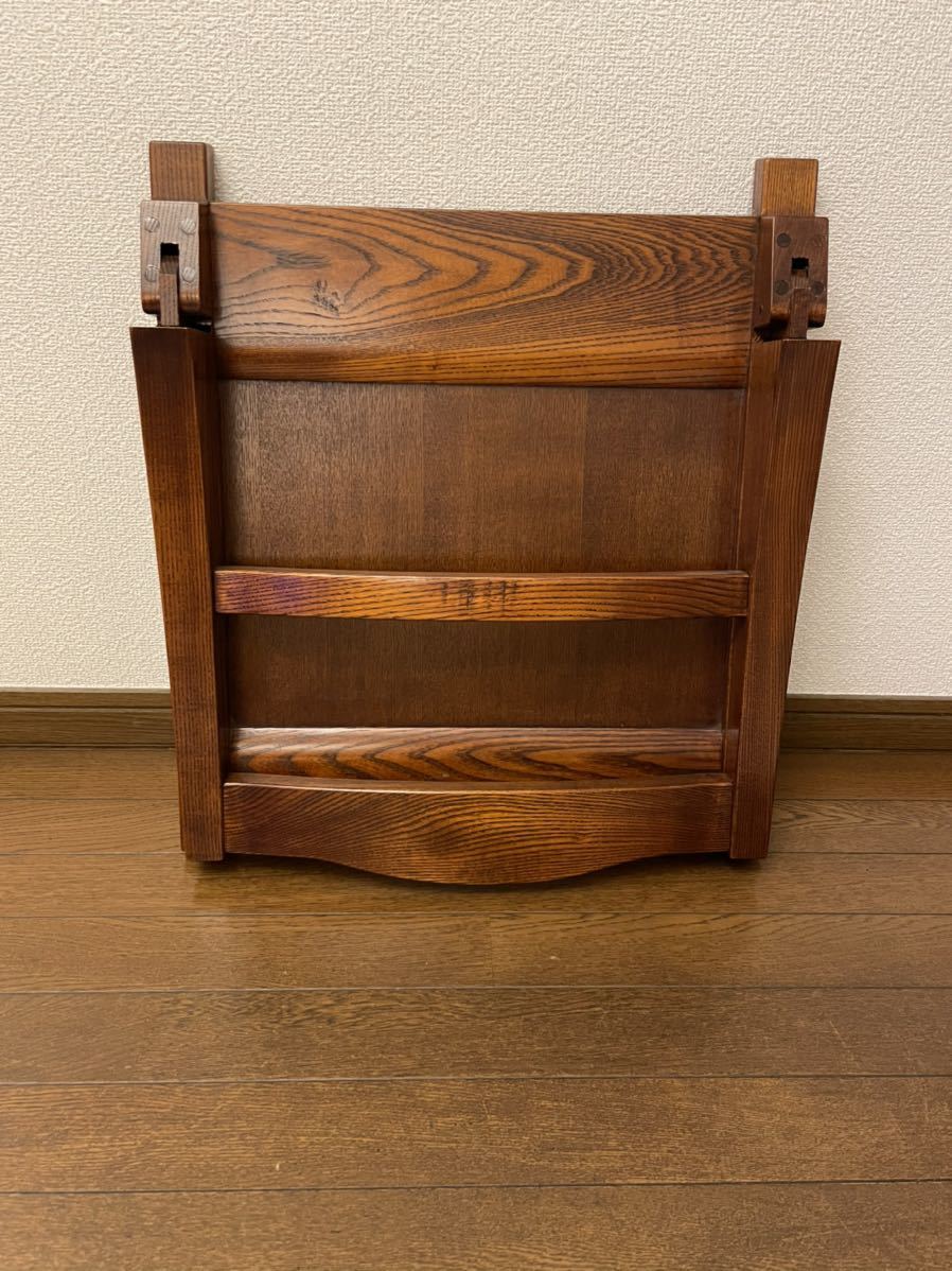 座椅子　天然木_4