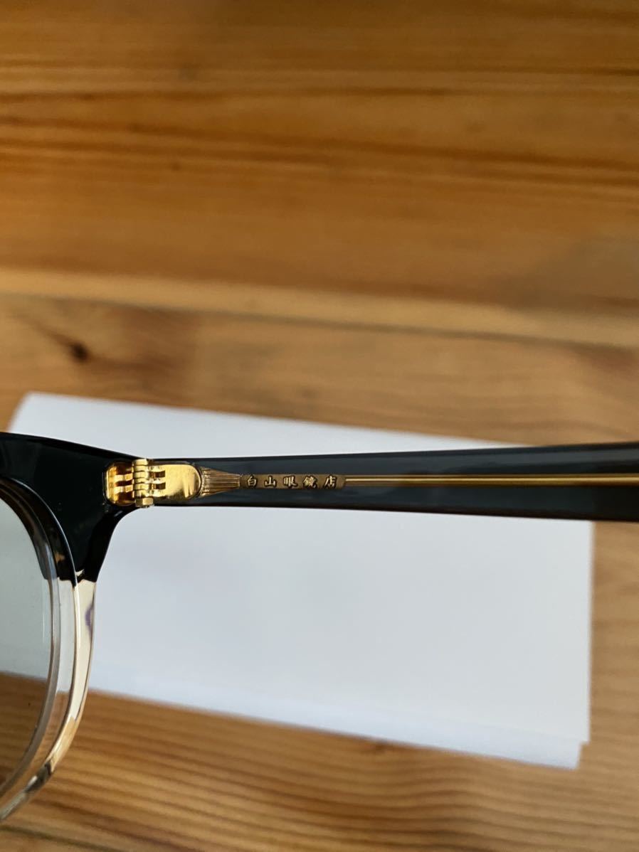 TWO-TONE - 白山眼鏡 POST WEEPS HAKUSAN – メルカリ MEGANE 白山眼鏡