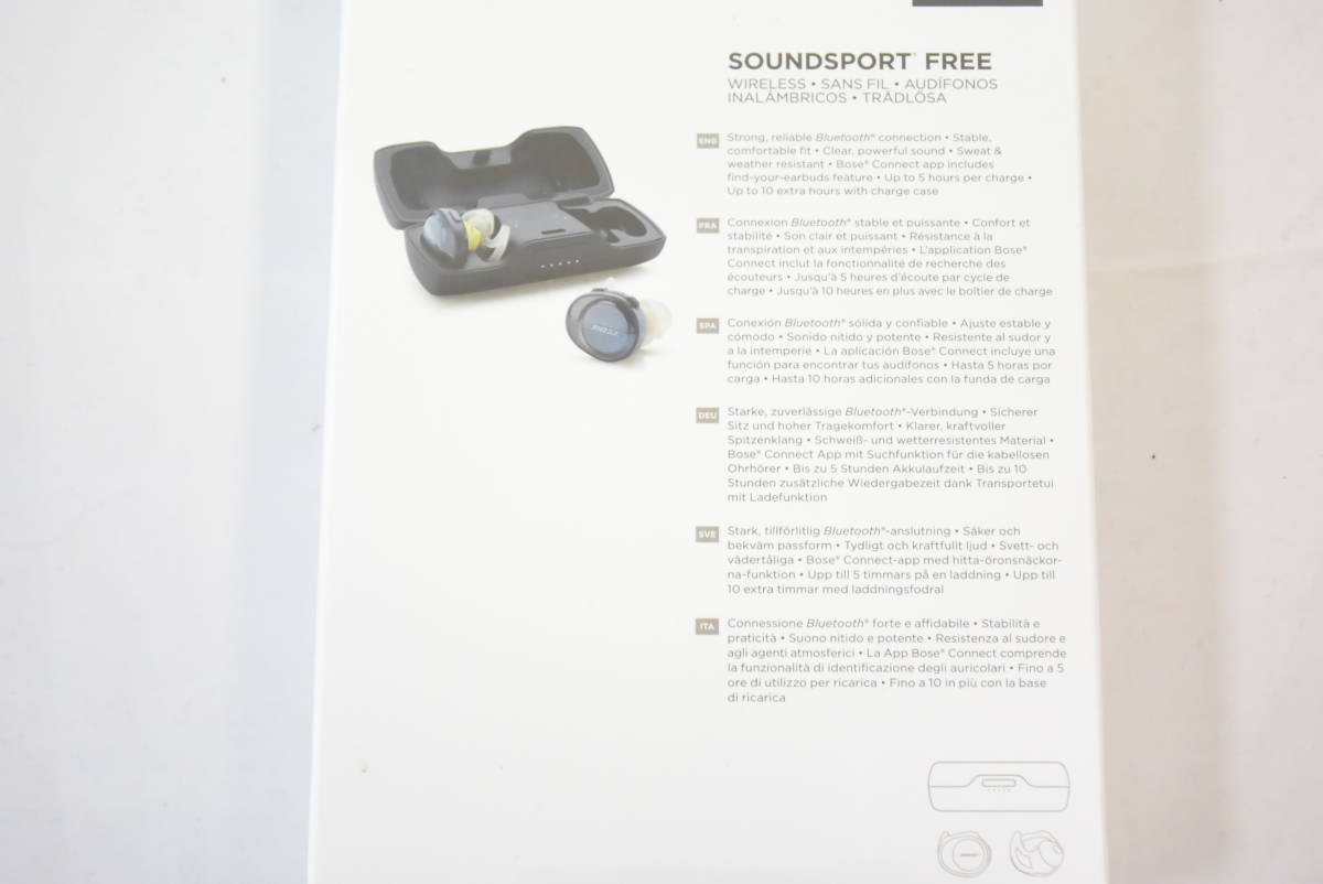 【新品】 BOSE ボーズ フルワイヤレスイヤホン SOUND SPORT FREE WIRELESS HEADPHONES ネイビー (国内正規品) BOSE wireless headphones Violet QCULTRAEB2ndVLT 世界最高クラスのノイズキャンセリング