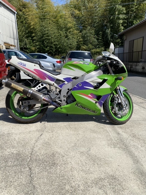 個人出品 絶好調 1994年式 kawasaki zrx400 車検3年8月 マーシャル
