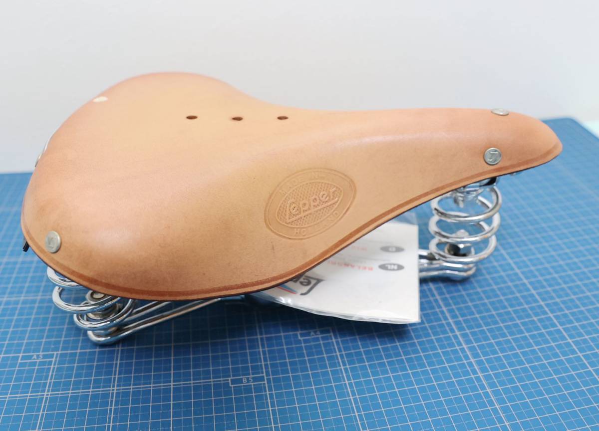 自転車 オランダ製 レザーサドル Lepper Primus Vintage Lepper