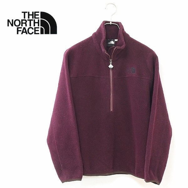 豊富な，定番T377 THE NORTH FACE/ノースフェイス NL-3247 ハーフジップ フリース プルオーバー ジャケット バーガンディ S(フリース)｜売買されたオークション情報、yahooの商品情報をアーカイブ公開 - オークフ 男性用