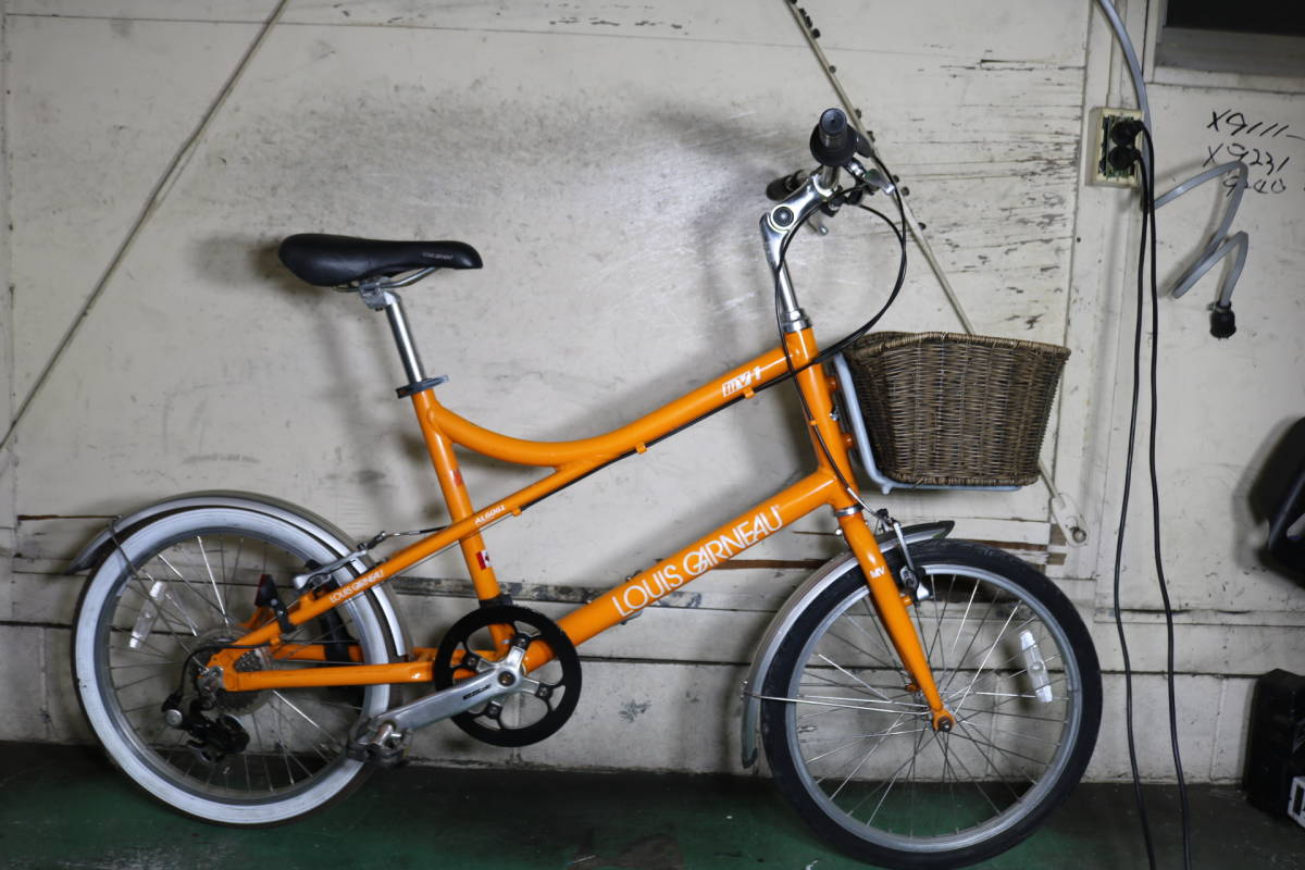 美品！ルイガノMV1-1 20インチ アルミ シマノ7速 410mm minivelo
