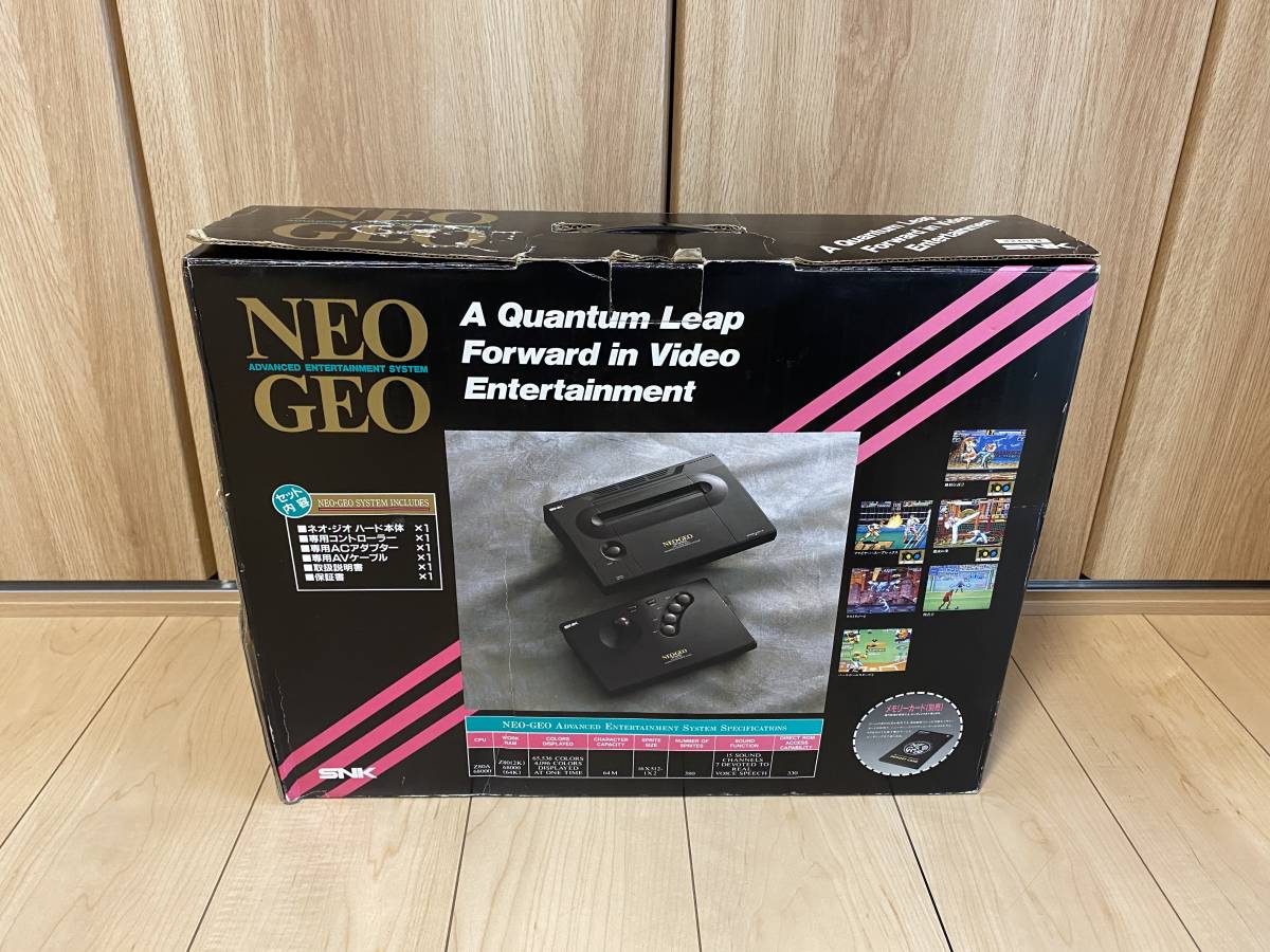 【本物保証，高品質】 ネオジオ SNK NEO GEO NEO-0 ゲーム機 箱など付き(ネオジオ)｜売買されたオークション情報、yahooの商品情報をアーカイブ公開 - オークファン ネオジオ