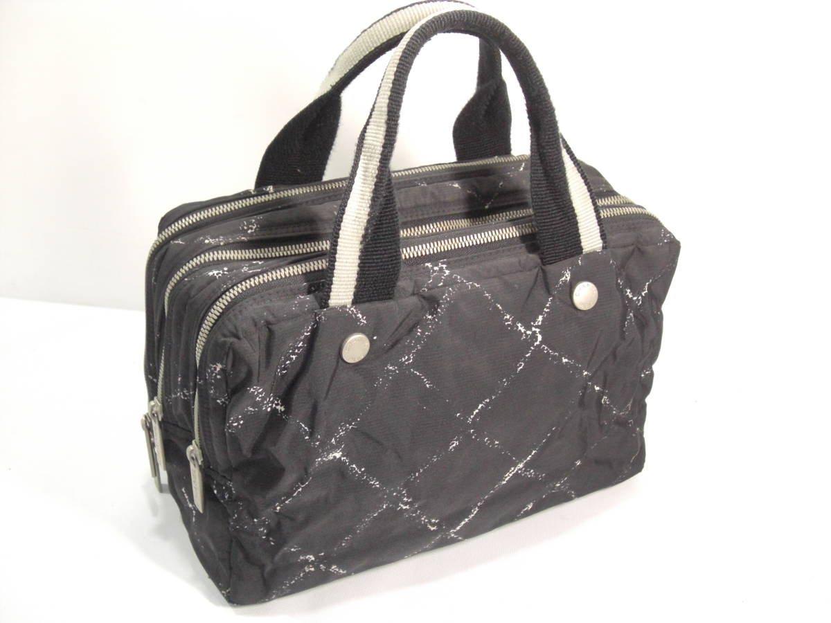☆ CHANEL ☆ シャネル (旧) トラベルライン ミニボストンバッグ 