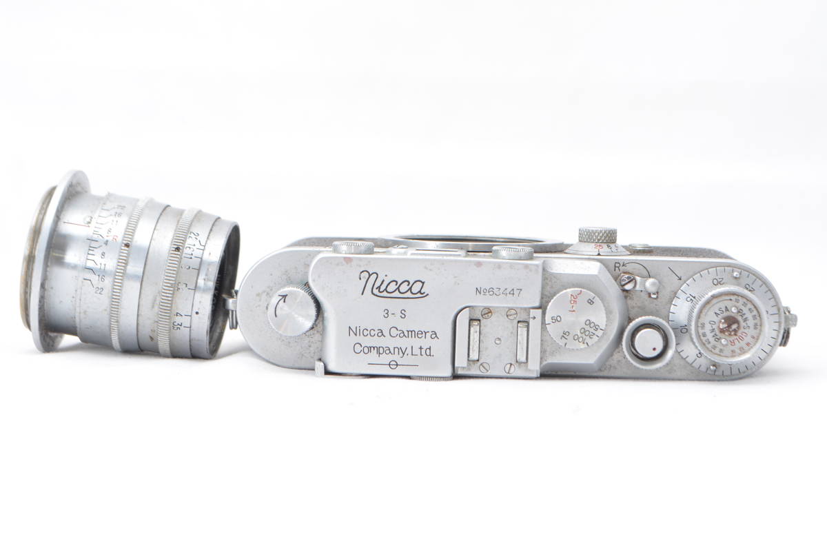 Nicca 3-S 5cm・13.5cmレンズ他一式 Nicca 3-S 5cm・13.5cmレンズ他一式 Nicca 3-S 5cm・13.5cmレンズ他