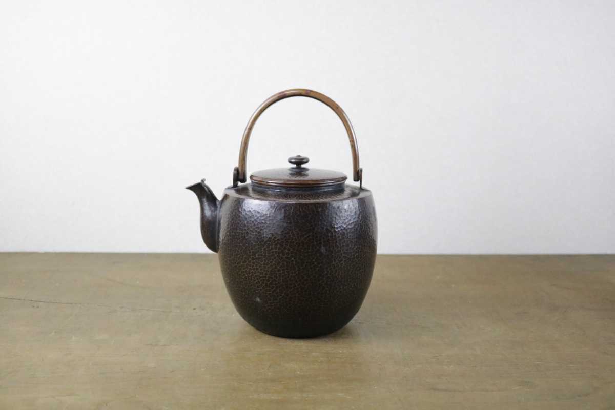 銅製 銅 やかん 薬罐の通販 薬缶 水注 銅瓶 ヤカン 茶道具 湯沸