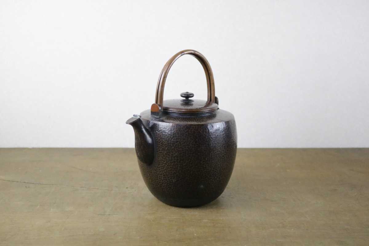 銅製 銅 やかん 薬罐の通販 薬缶 水注 銅瓶 ヤカン 茶道具 湯沸