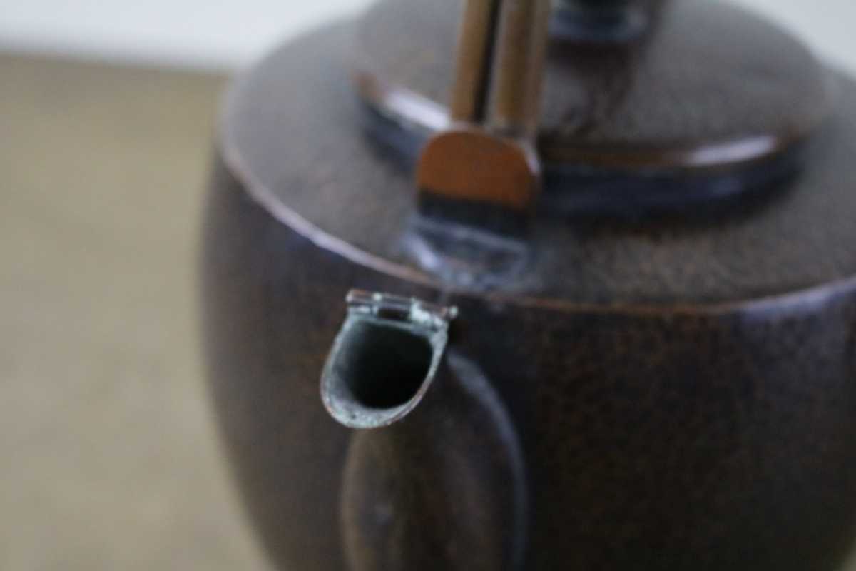 銅製 銅 やかん 薬罐の通販 薬缶 水注 銅瓶 ヤカン 茶道具 湯沸