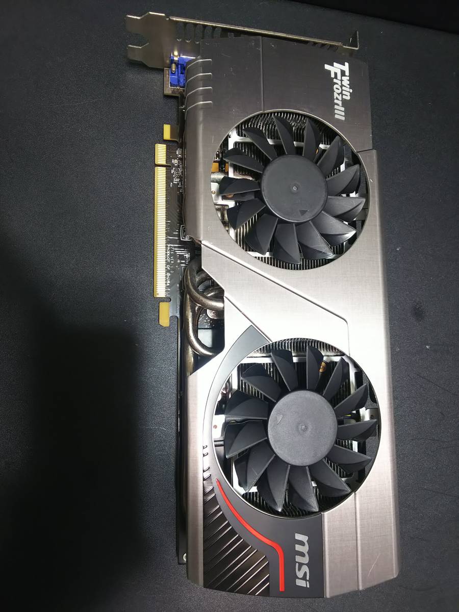 HD 7950 3GB搭載 MSI R7950 Twin Frozr III 3GD5 OC(PCI Express)｜売買されたオークション ...