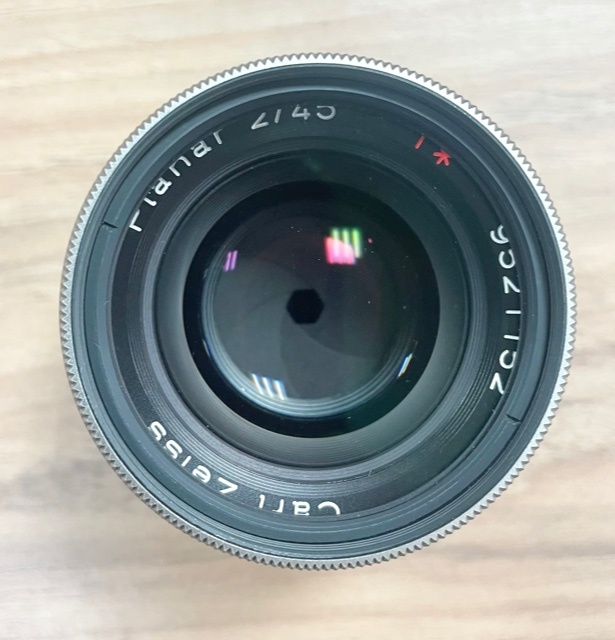 【中古】【良品】Carl Zeiss Planar 2/45 単焦点レンズ Carl Zeiss Planar 2/45 T＊ F2 45mm 単焦点レンズ コンタックスG