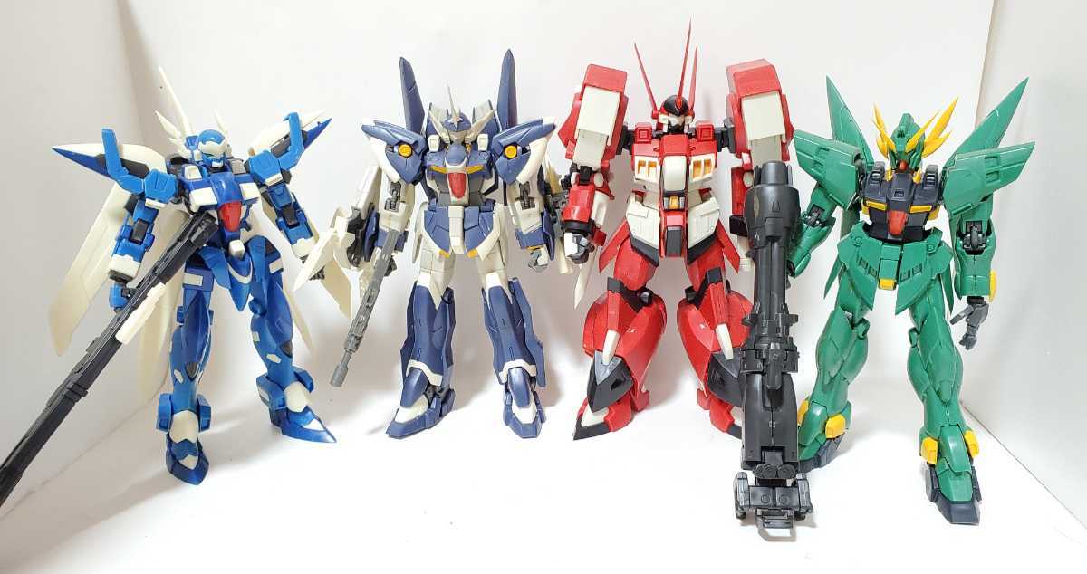 スーパーロボット大戦0Gシリーズ　～　ビルドビルガー高機動型　アルトアイゼン　ビルドファルケン　ヒュッケバイン　4体セット