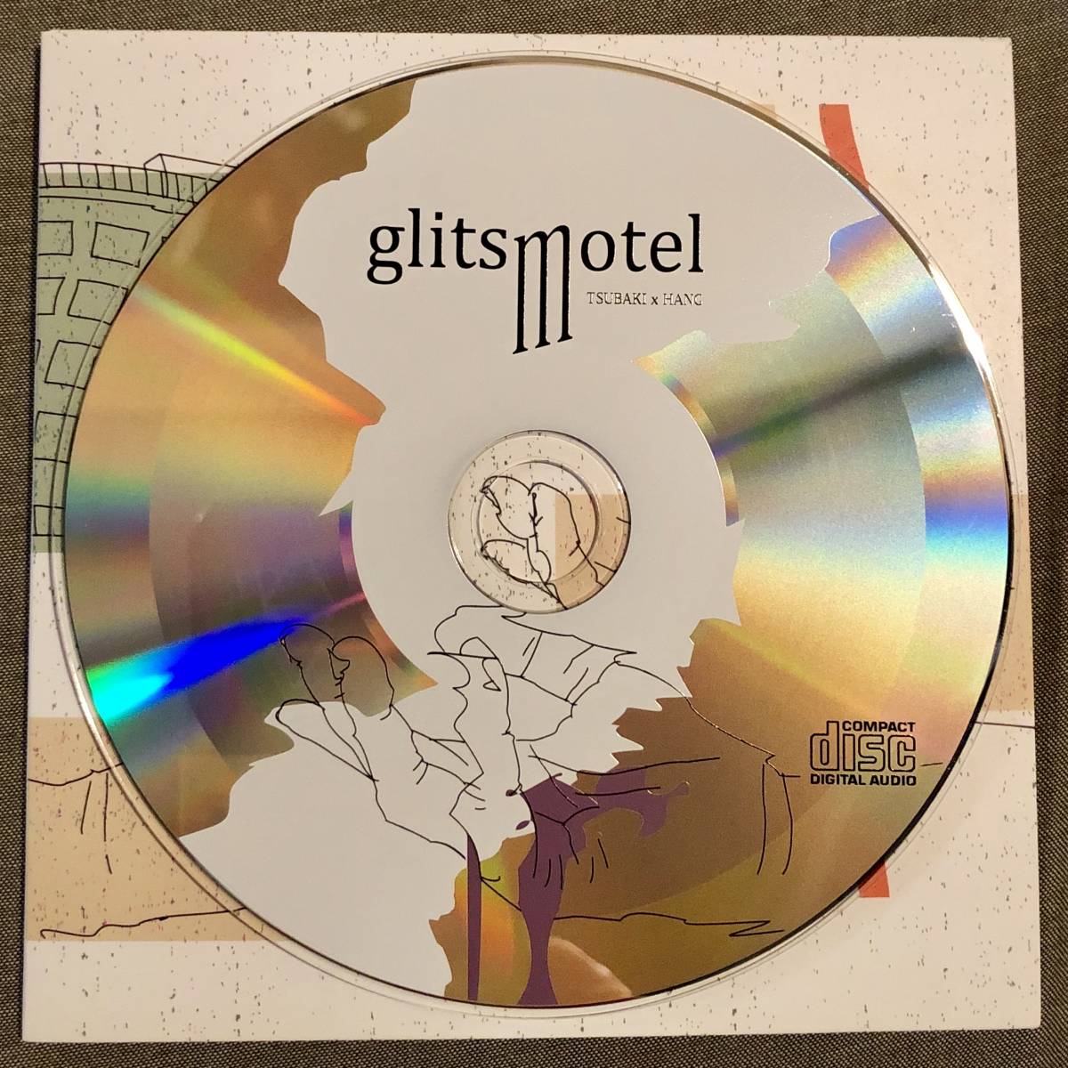 CD glitsmotel 1stプレス 唾奇 hang CD