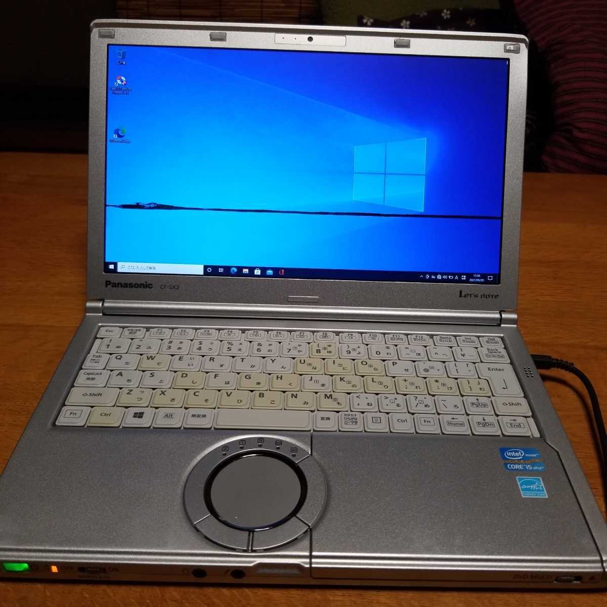  Panasonic Let's note CF-SX2 / Intel Core i5 3340M 2.70GHz / 320GB / 4GB / Windows10 pro / 最新OS⑥(12インチ～)｜売買されたオークション情報、yahooの商品情報をアーカイブ公開 - オークファン パナソニック、松下電器産業