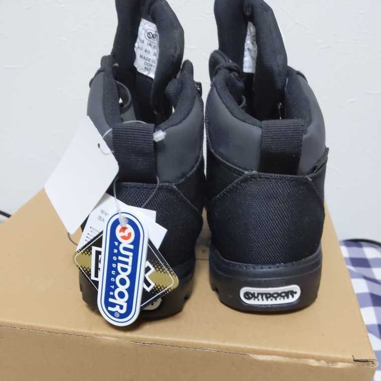 アウトドア　OUTDOOR　黒　ブーツ風　23センチ　新品　6050円　トレッキングシューズ _3
