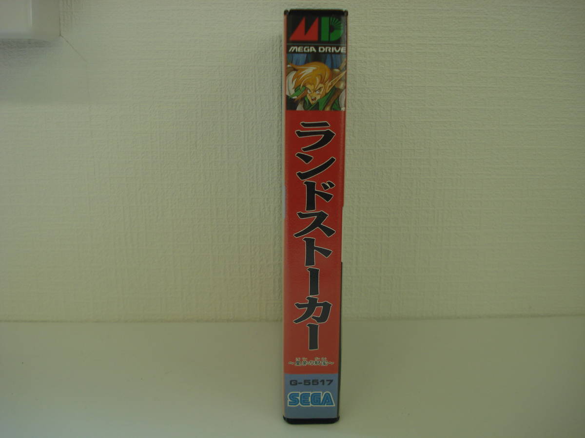 ID:14【中古品】SEGA MEGA DRIVE(MD) LANDSTALKER ランドストーカー ～皇帝の財宝～ メガドライブ専用ソフト 取扱説明書付き 動作確認済み_5