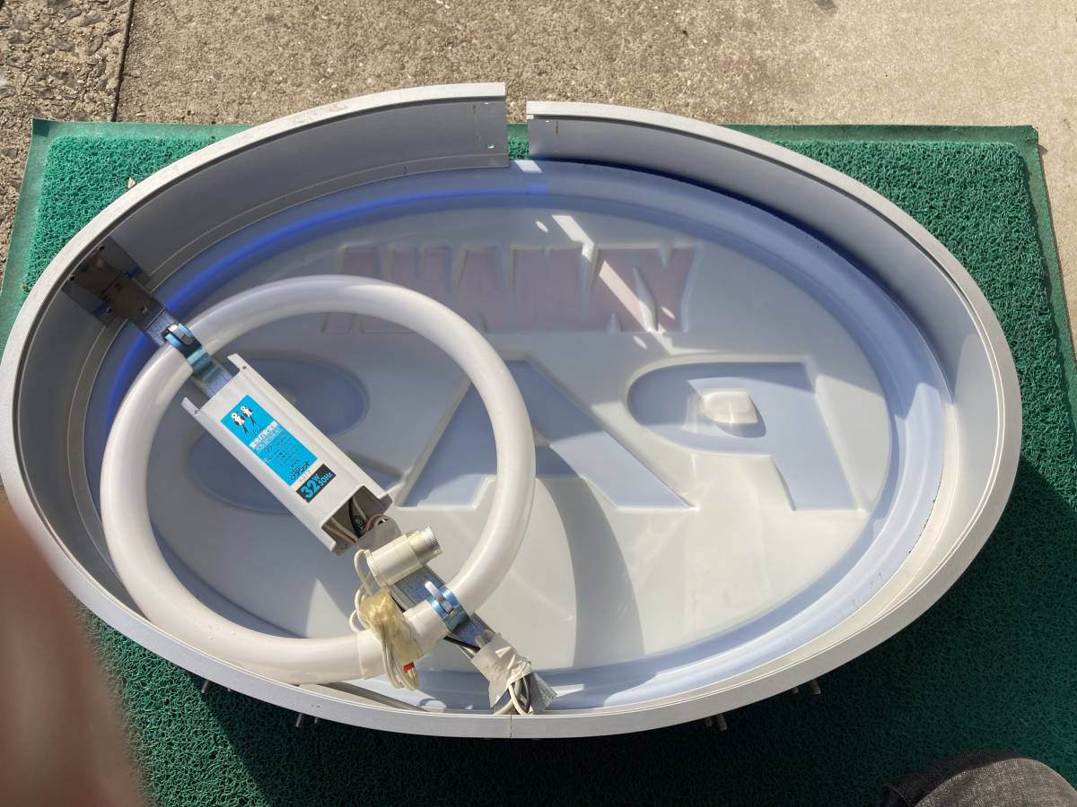 中古 ヤマハ PAS 電飾看板 /検索用 YAMAHA パス 昭和レトロ 当時物