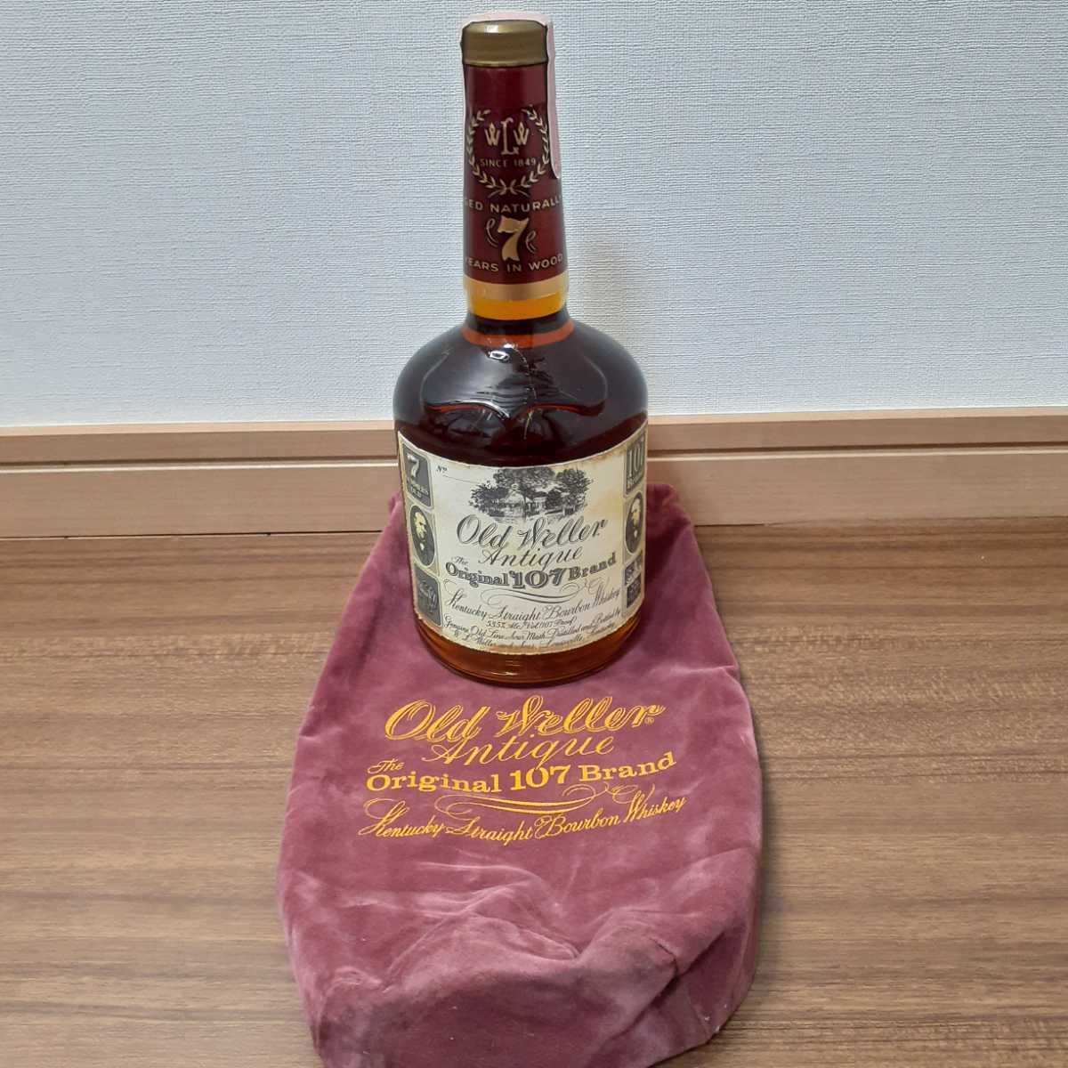 750ml Weller 7年 オールド ウェラー 0 バーボンウイスキー 希少