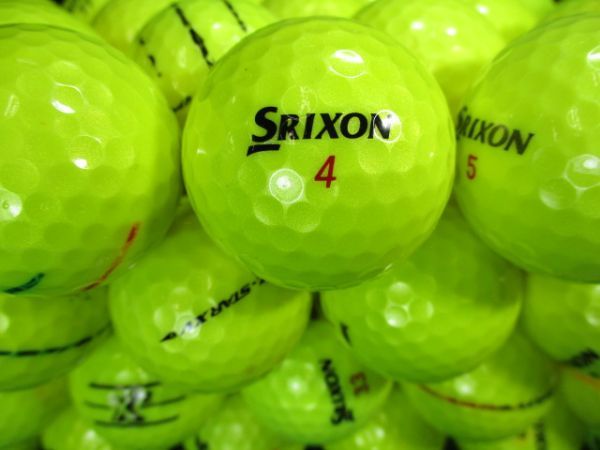 458【特A2級】スリクソン SRIXON Z-STAR/XV/-X2- [イエロー] 50個