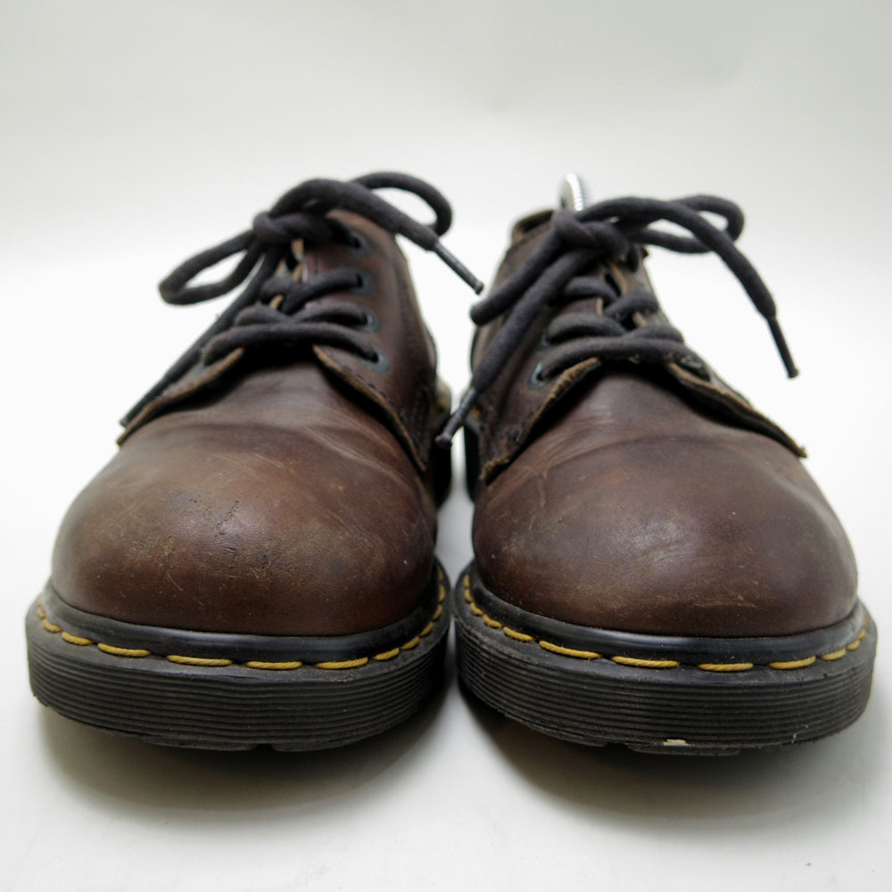 英国製ヴィンテージ UK10 Dr.Martens ドクターマーチン 4ホール レザー