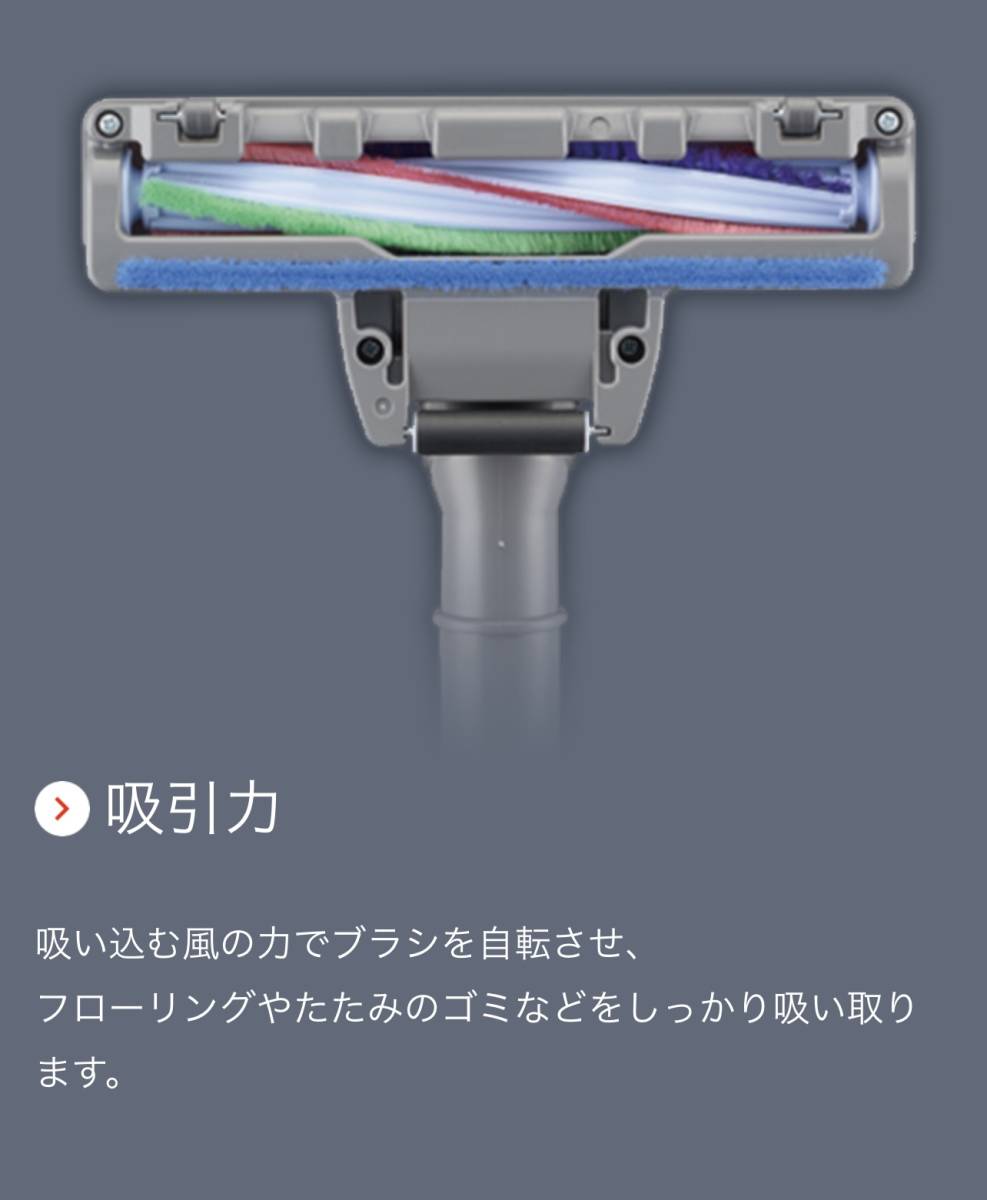 【新品 / 送料無料】三菱電機 Be-K 紙パック式 掃除機 TC-FJ2A-C（ライトアイボリー）コンパクト　大容量　抗菌 吸引力 クリーン排気_3