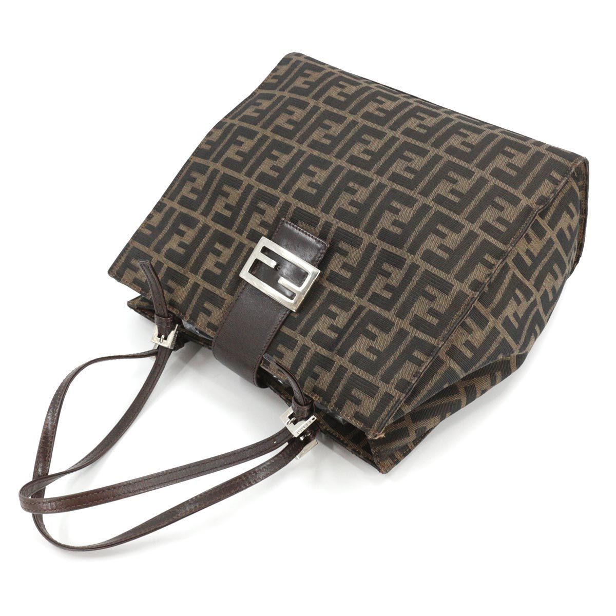 FENDI トートバッグ フェンディ ズッカ柄 キャンバス ズッカ バッグ