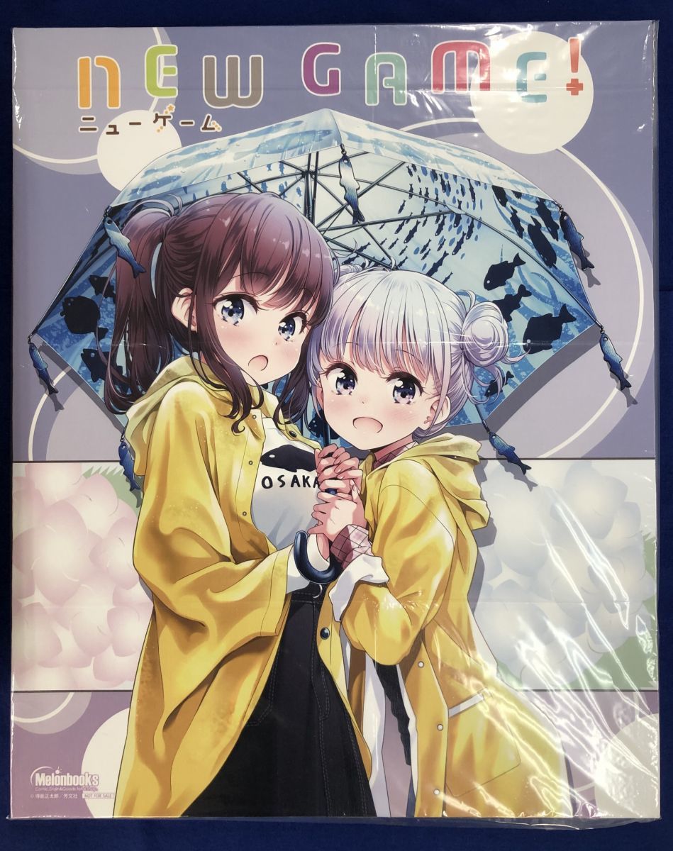C02】グッズ NEW GAME! キャンバスアート 滝本ひふみ&涼風青葉 【10回 メロンブックス漫画祭り~2020 winter~】
