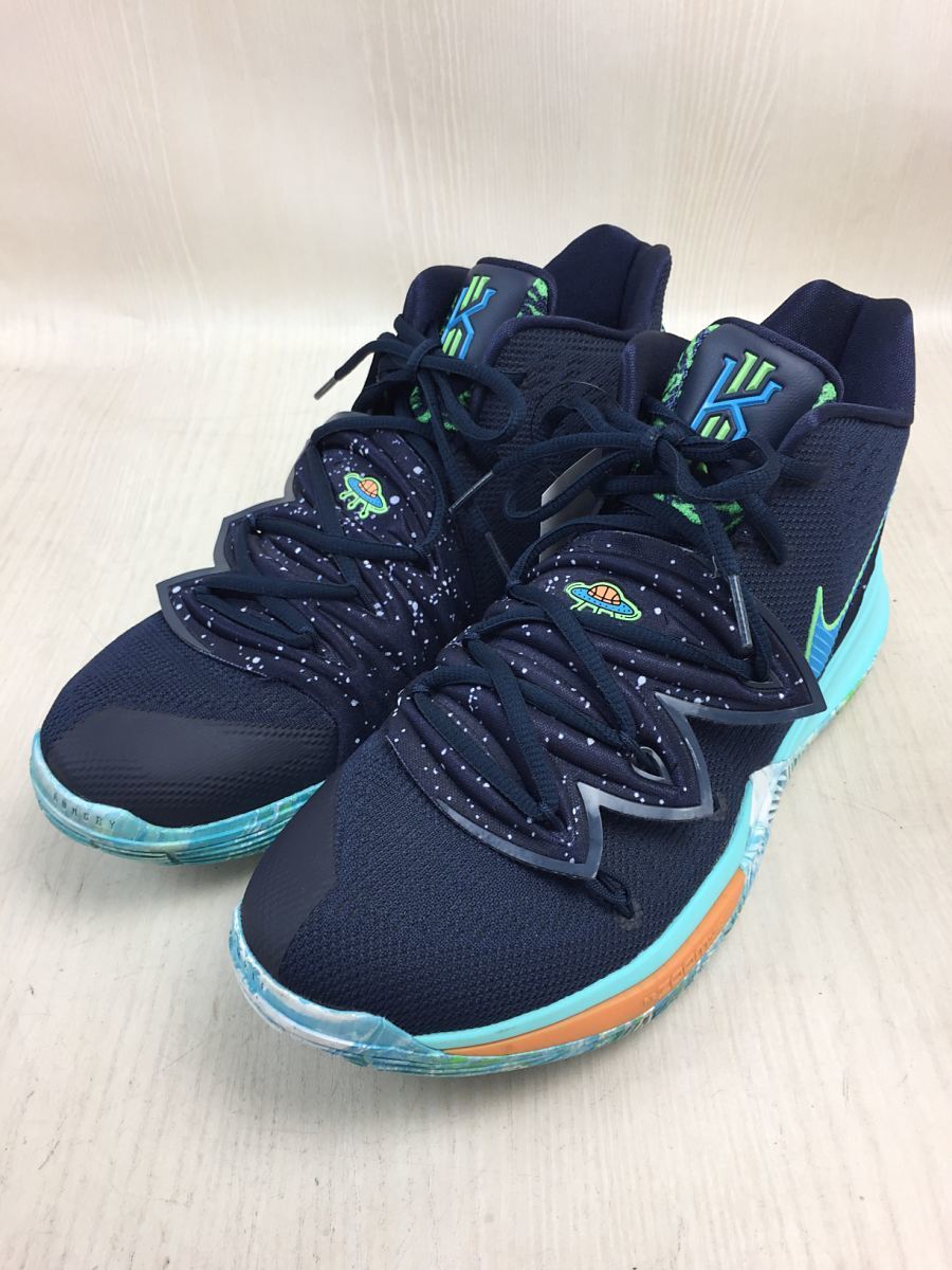 NIKE◆ナイキ/KYRIE 5 EP/AO2919-400/US10/ネイビー/紺