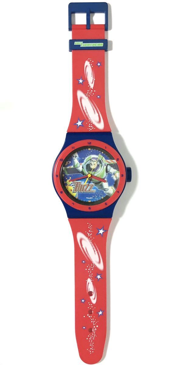 トイストーリー ジャンボウォッチ 壁掛け 時計 ウォールクロック バズライトイヤー TOY STORY BUZZ LIGHTYEAR WALL CLOCK