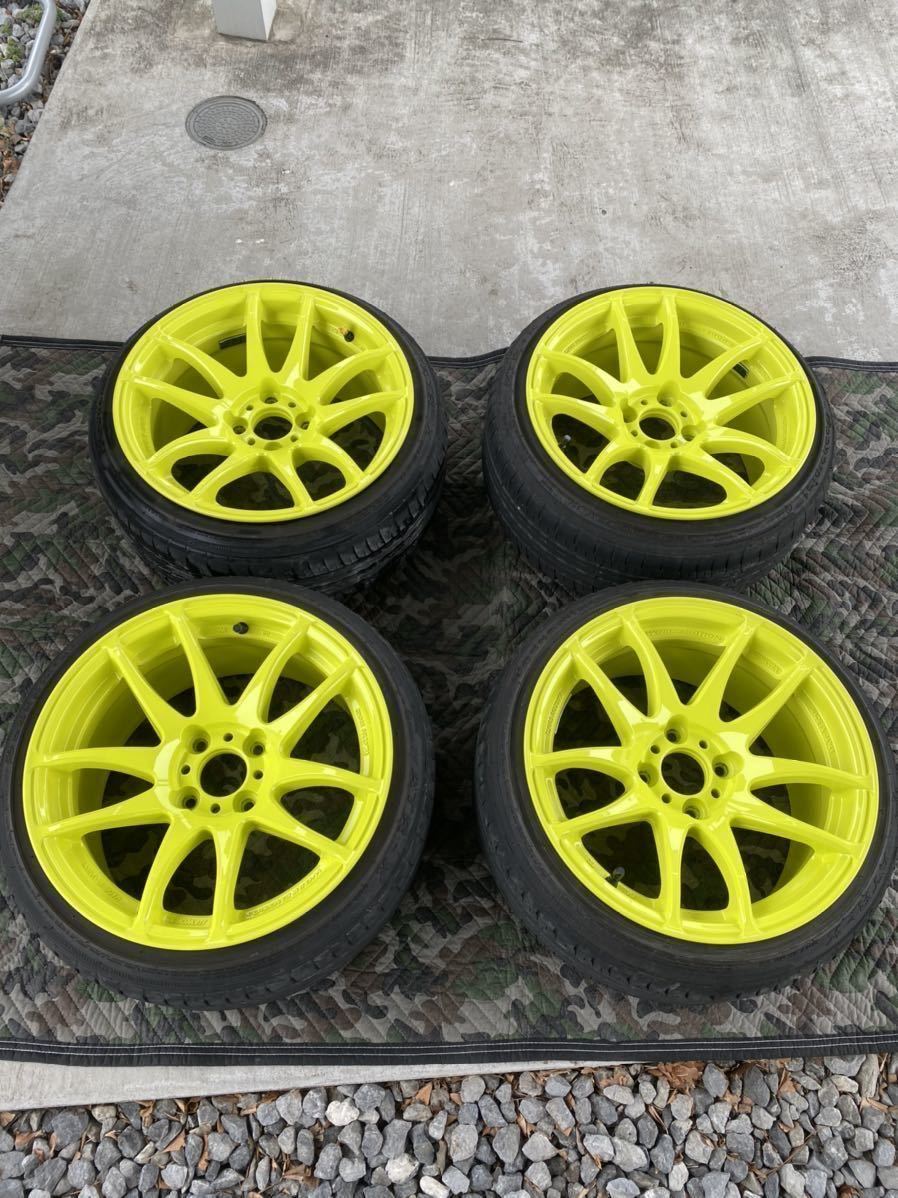WORK EMOTION CR Kiwami 15インチ 5.0J PCD:100 穴数:4 inset:45 (セミ