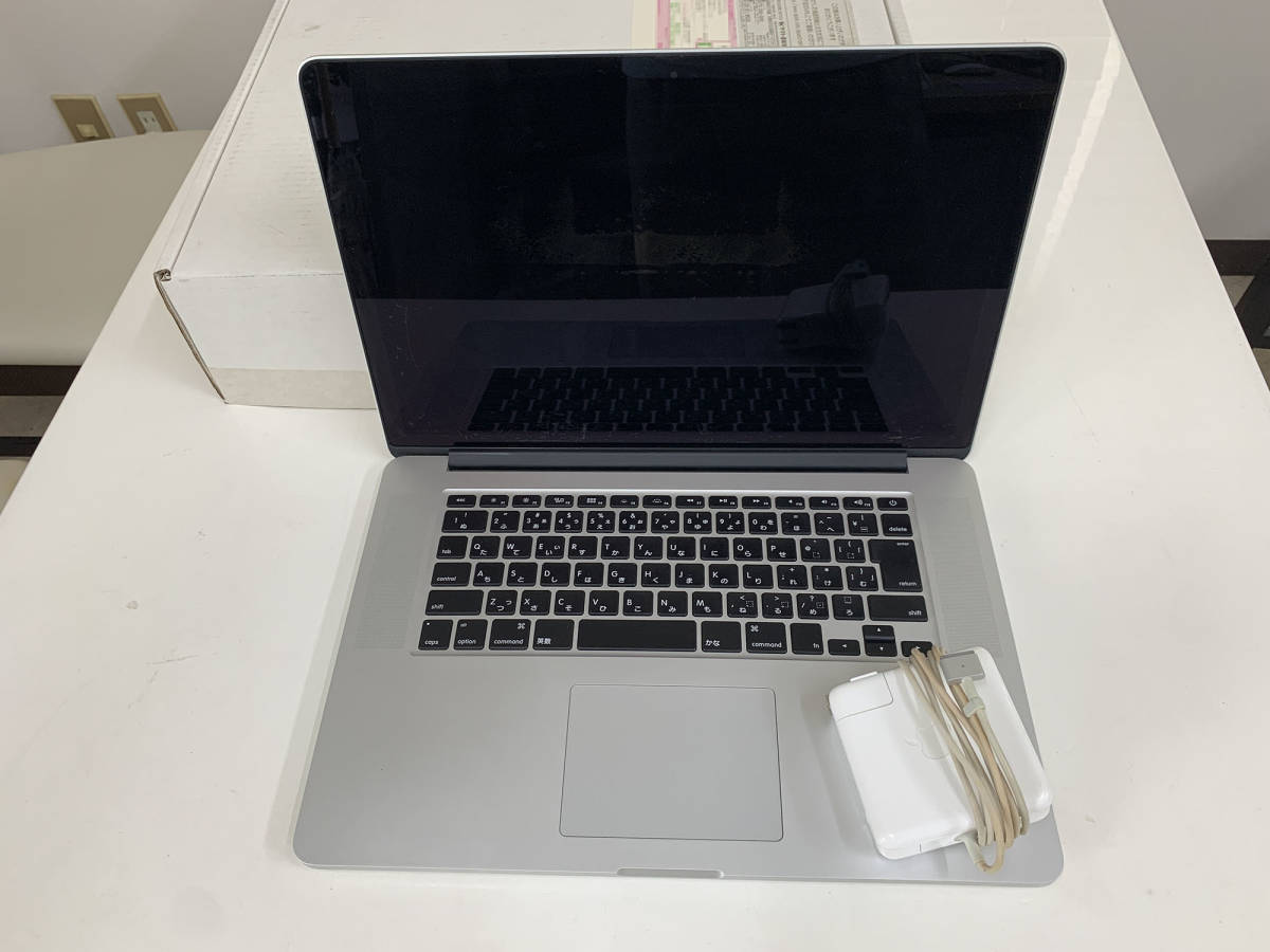 MacBookPro late2013 Retina corei7 ？ジャンク ジャンク］MacBook Pro (Retina， 15インチ， Late 2013) 2.3GHz