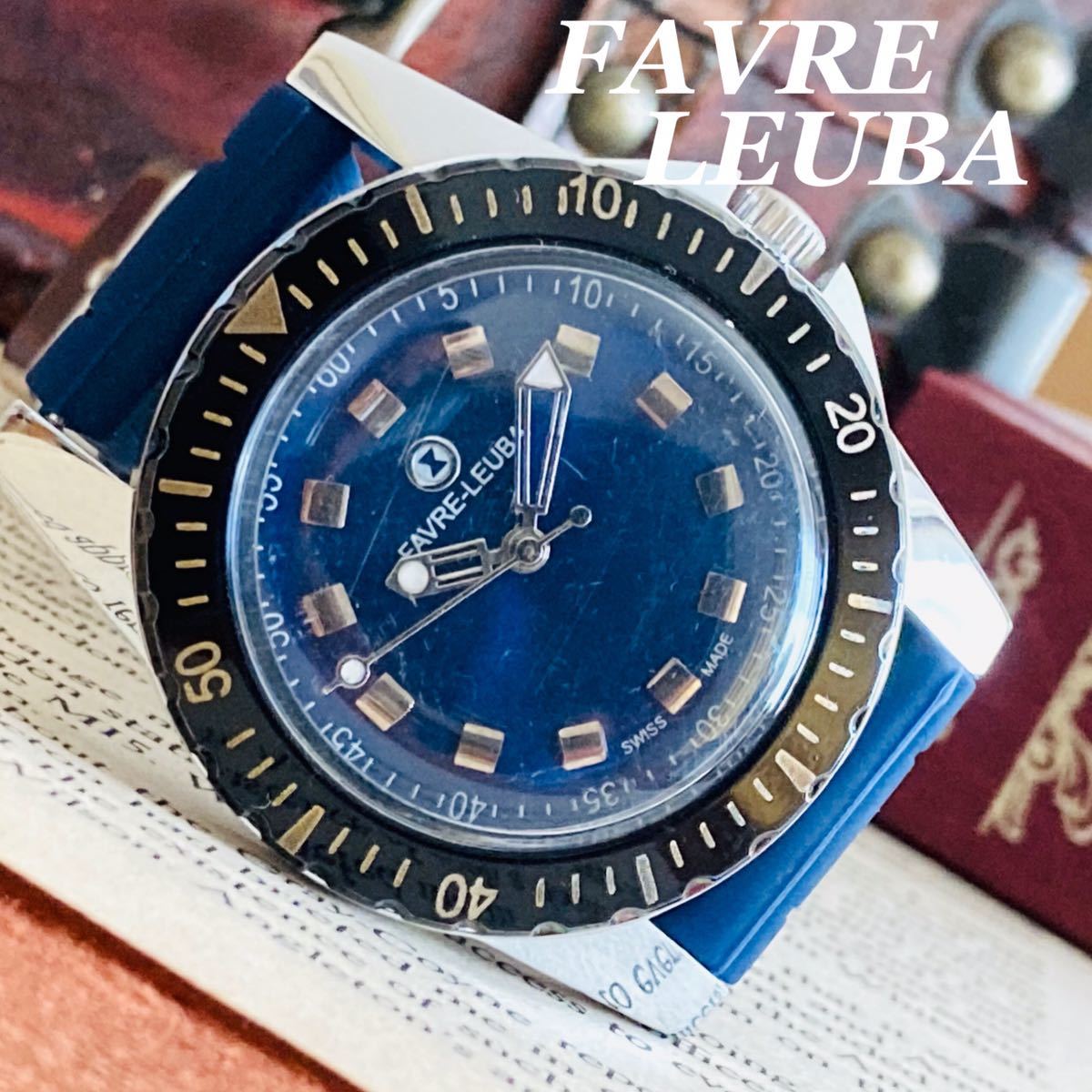 □カッコイイ！□ファーブルルーバFAVRE LEUBAメンズ腕時計 FAVRE 
