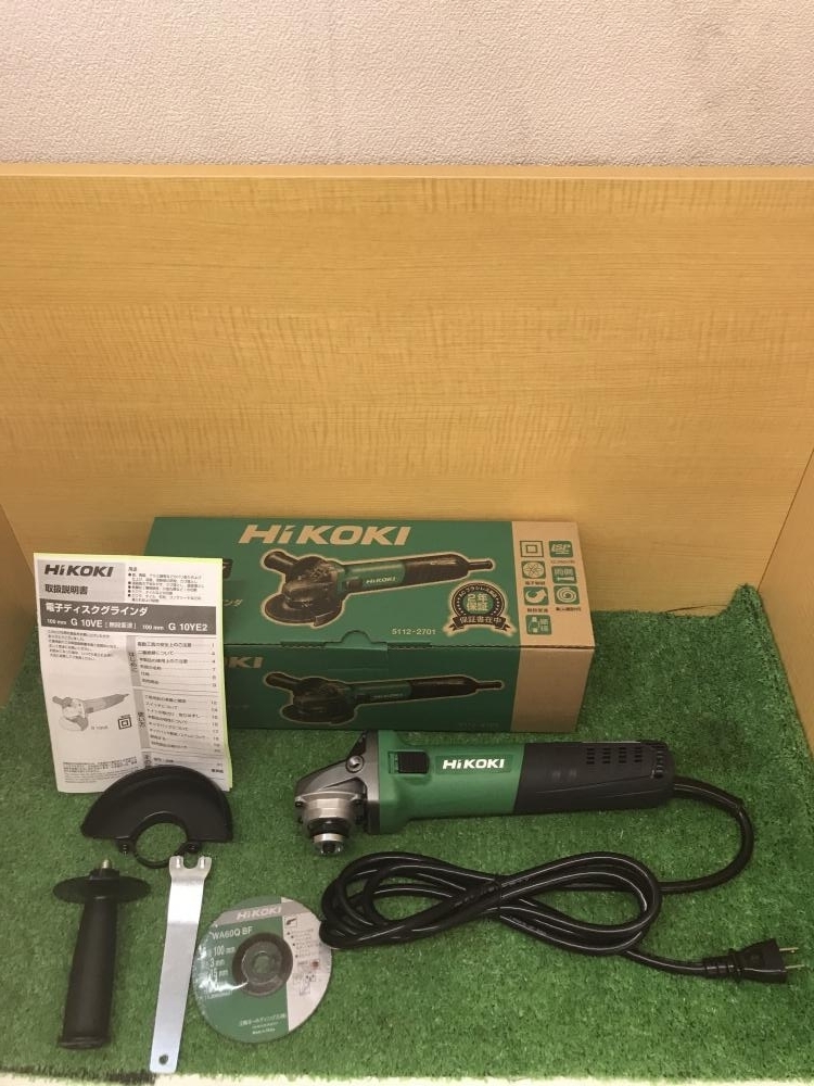 014〇未使用品〇HiKOKI ハイコーキ 100mm電子ディスクグラインダ 014〇未使用品〇HiKOKI ハイコーキ 100mm電子ディスクグラインダ
