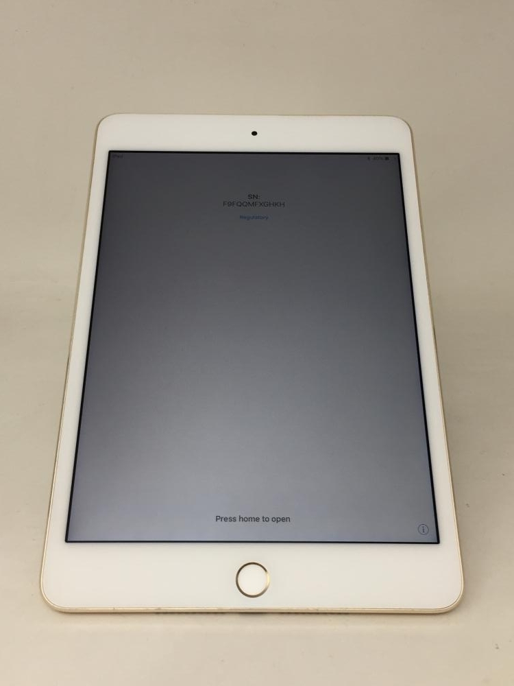 335【ジャンク品】 iPad mini4 64GB Wi-Fi ゴールド /080