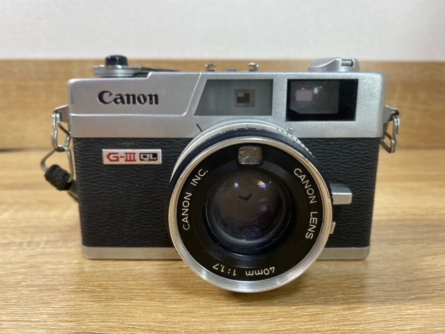 新作，SALE】 ☆canonフィルムカメラ キヤノン Canonet QL17 G-III G-3