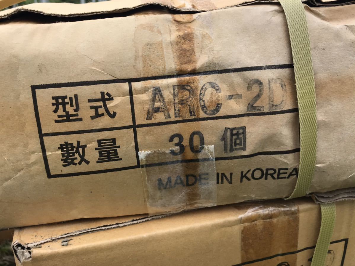 単管パイプ用　ドブメッキ自在クランプ 　ＡＲＣ－２Ｄ 　同径48.6φ　1箱　30個入り 新品未使用 2_3