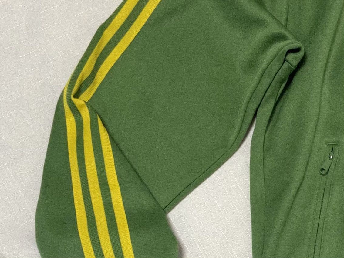 レアカラー adidas オリジナルス 緑 黄 ジャージ パーカー