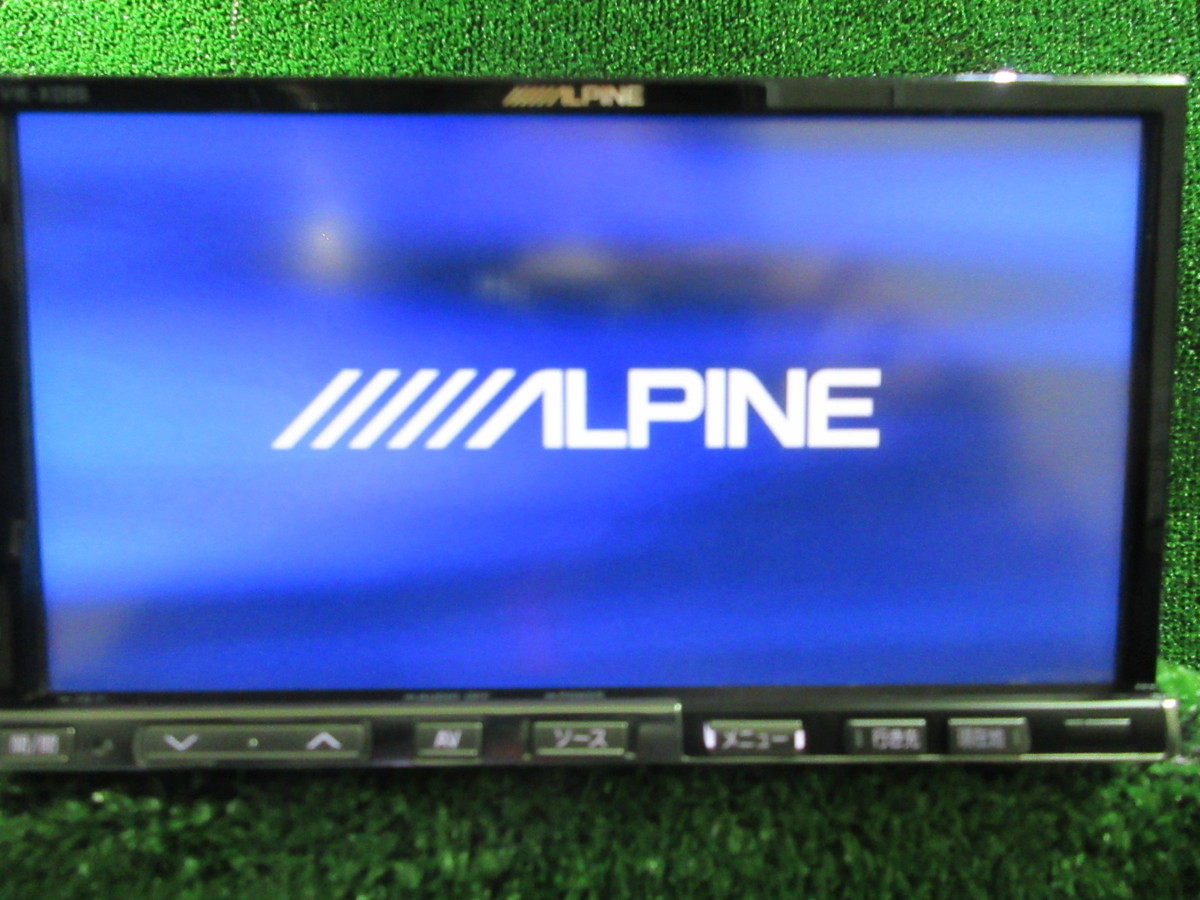 ナビ アルパイン ALPINE VIE-X08S HDDナビ CD/DVD 再生確認済み 地図