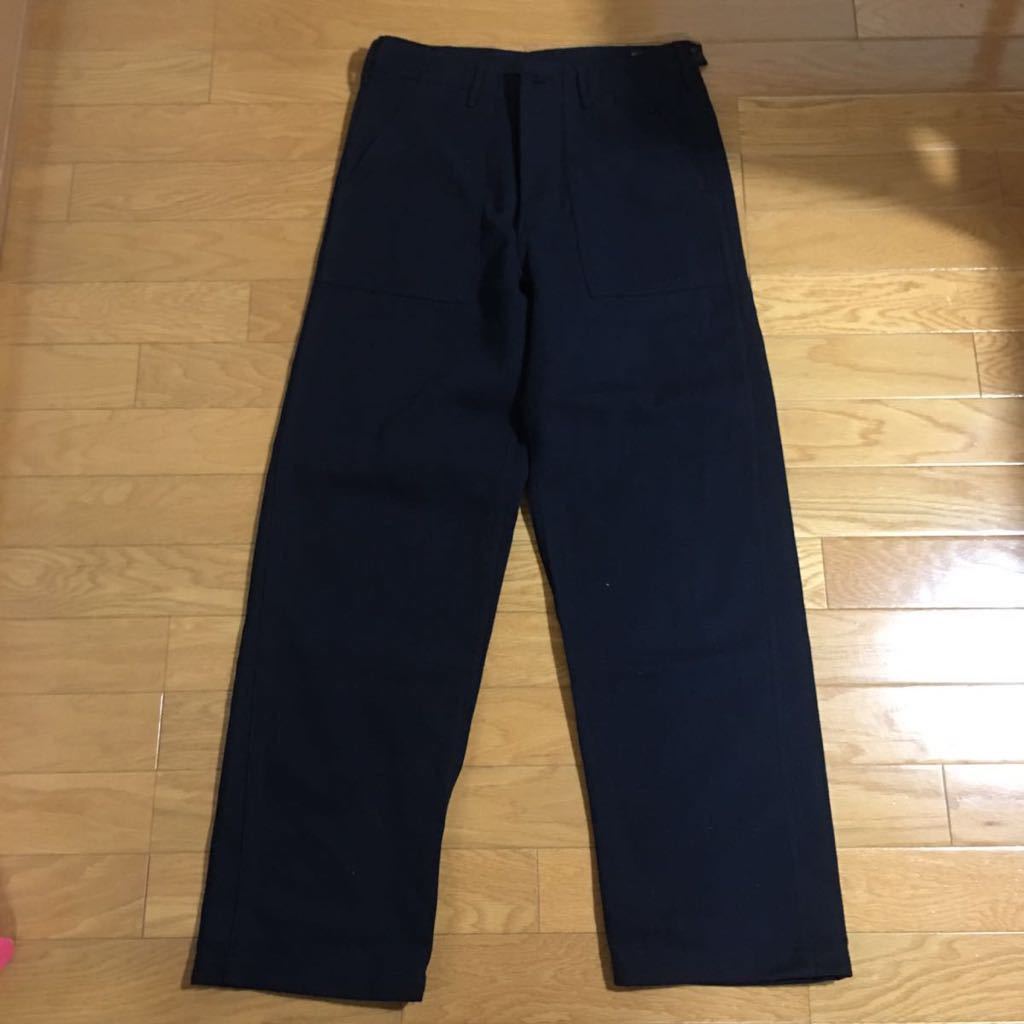 新品　オアスロウ　ベイカーパンツ　サイズ2 M ネイビー　orSlow ゆうパック60 