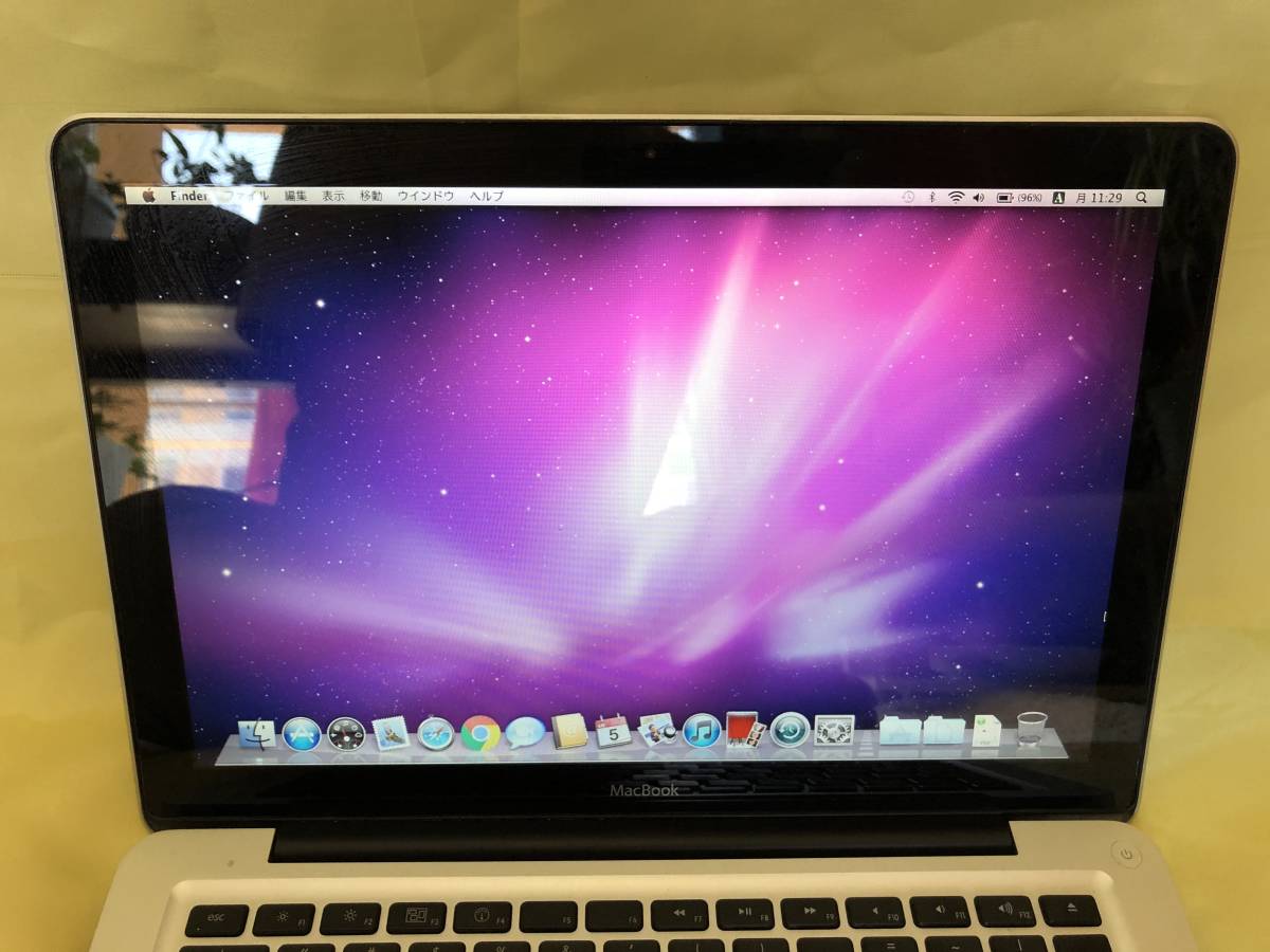 ☆ジャンク☆MacBook Late2008 Aluminum 13インチ C2D-2.0GHz/2GB