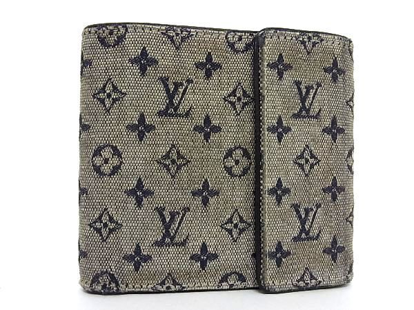 1円 LOUIS VUITTON ルイヴィトン モノグラムミニ ポルトビエカルト