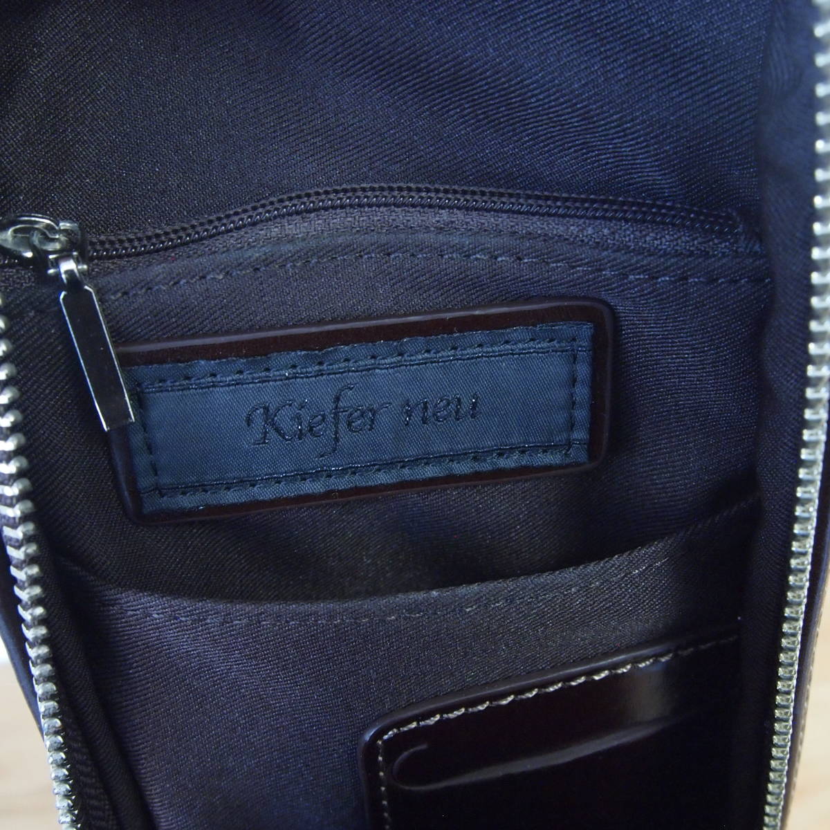 美品*Kiefer neu/キーファーノイ*CIAOチャオ*オイルレザー*ボディ 