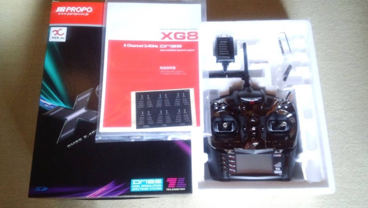 JR プロポ XG8 DMSS 8ch、Xbus 送信機 ** JRプロポ XG11 DMSS 2.4GHz
