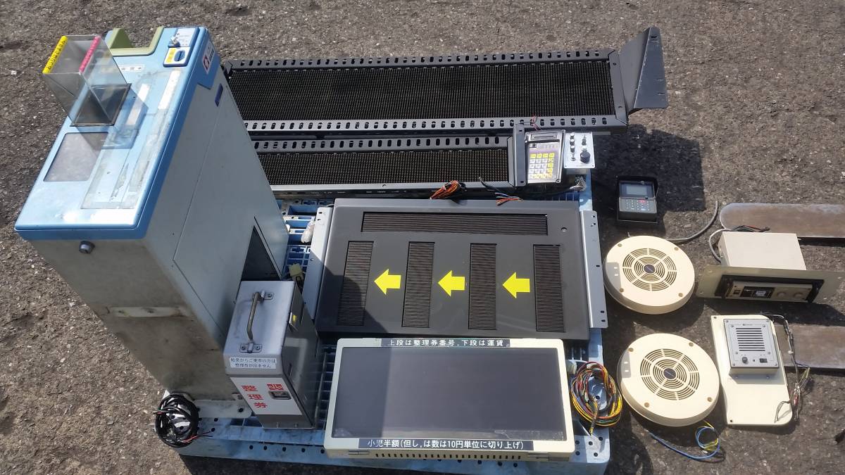 路線バス レシップ LECIP制 LED行先表示器 音声合成器 運賃箱 整理券